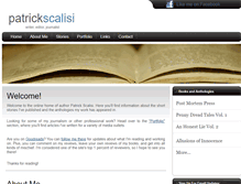 Tablet Screenshot of patrickscalisi.com
